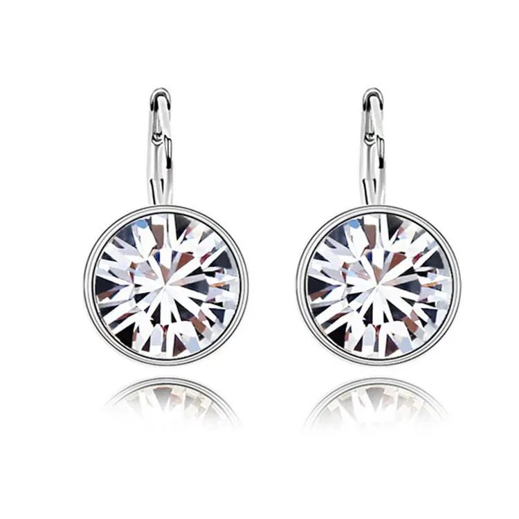 Fashion Girls Luxury Statement Earrings Jewelry High Quality Silver Plated Austrian Crystal Lever Back Earrings for Women 2021
Fashion Girls Luxury Statement Earrings Jewelry High Quality Silver Plated Austrian Crystal Lever Back Earrings for Women 2021