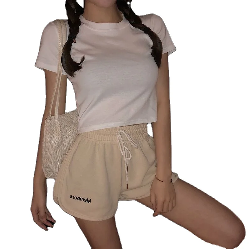 XQM Women Short Pant Summer Casual Lady Loose Solid Soft Cotton Leisure Female Workout Waistband Skinny Stretch Shorts
XQM Women Short Pant Summer Casual Lady Loose Solid Soft Cotton Leisure Female Workout Waistband Skinny Stretch Shorts