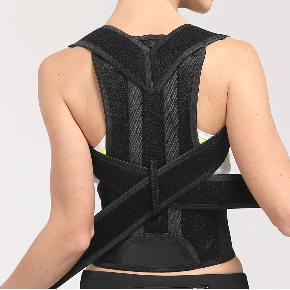 Custom Adjustable Posture Corrector Back Braces Support Humpback Belt with Armpit Pad for Men and Women With Package Bag
Custom Adjustable Posture Corrector Back Braces Support Humpback Belt with Armpit Pad for Men and Women With Package Bag
