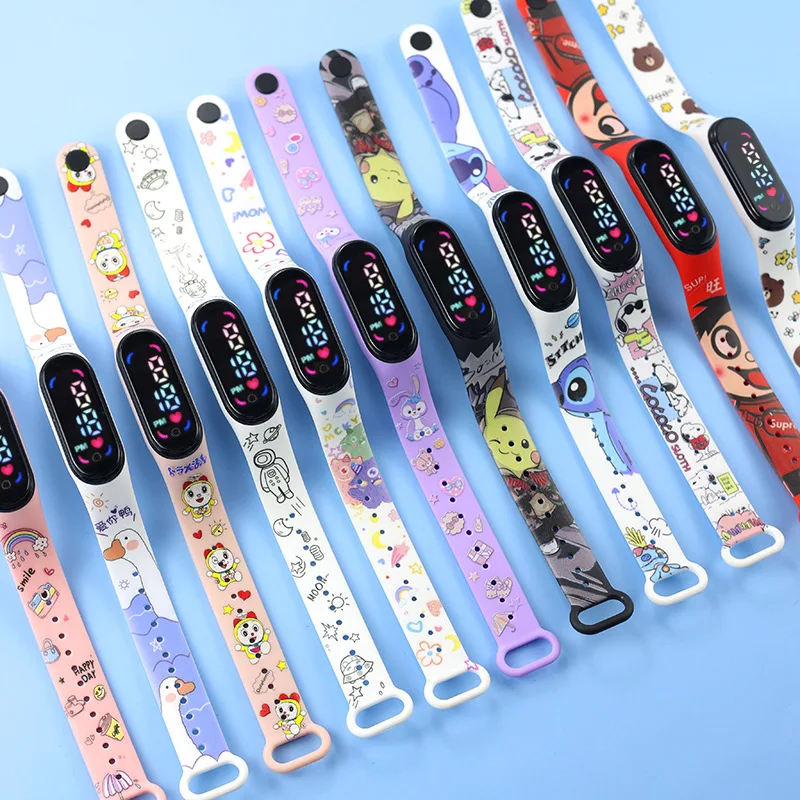New design printing M7 Bracelet Waterproof Children Kids Girls Boys Led Light Digital Touchscreen rainbow light Watch Watches, Optional
New design printing M7 Bracelet Waterproof Children Kids Girls Boys Led Light Digital Touchscreen rainbow light Watch Watches, Optional