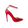 2019 red pump luxury brand red high heel women's ladies sandals and shoes