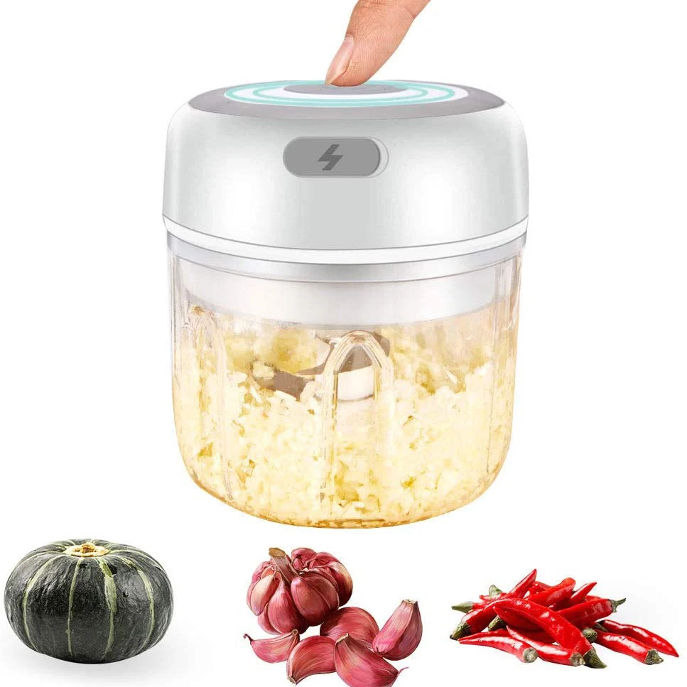 Electric Cordless Garlic Mincer Masher Automatic Baby Food Processors Onions Meat Chopper With USB Charging Kitchen Gadgets
Electric Cordless Garlic Mincer Masher Automatic Baby Food Processors Onions Meat Chopper With USB Charging Kitchen Gadgets