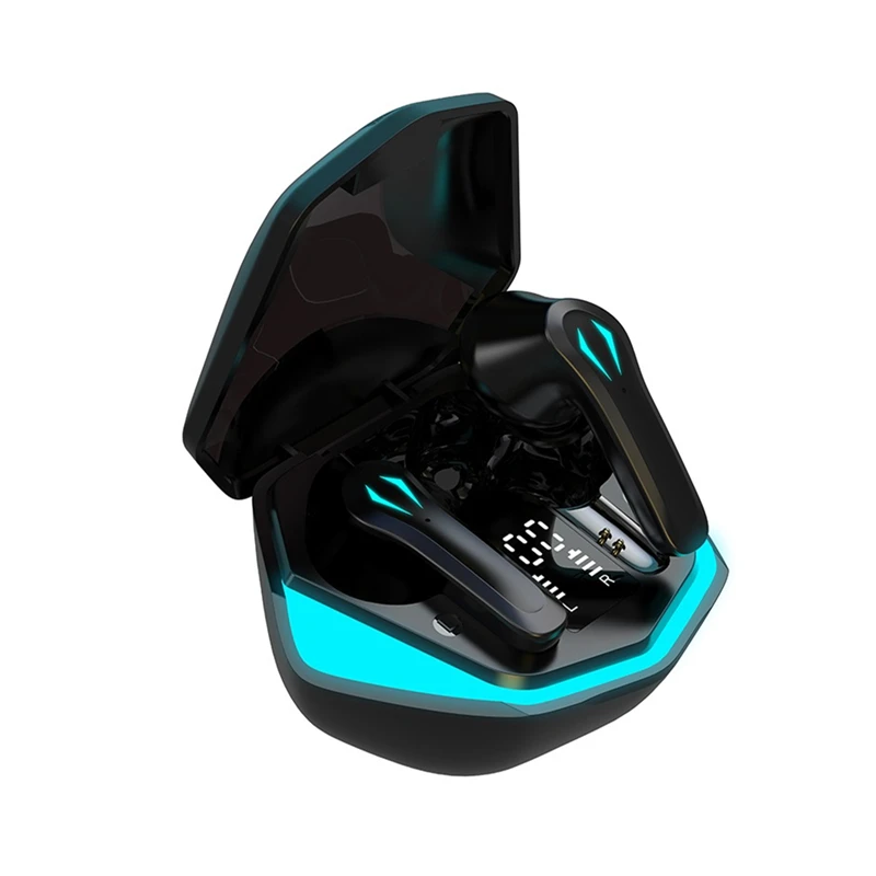 2021 Newest HiFi Lossless Stereo LED Digital Display Effects Change Low latency Gaming Tws Headset JS18 Earphones, White black
2021 Newest HiFi Lossless Stereo LED Digital Display Effects Change Low latency Gaming Tws Headset JS18 Earphones, White black