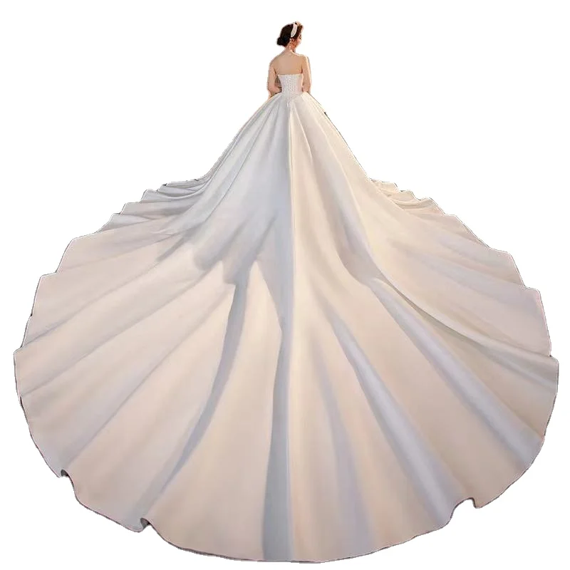 Pretty Long Lace Wedding Dress Plus Size Wedding Gown Vintage Women Fashion Casual Print Element Bride Floral Beach OEM Train
Pretty Long Lace Wedding Dress Plus Size Wedding Gown Vintage Women Fashion Casual Print Element Bride Floral Beach OEM Train