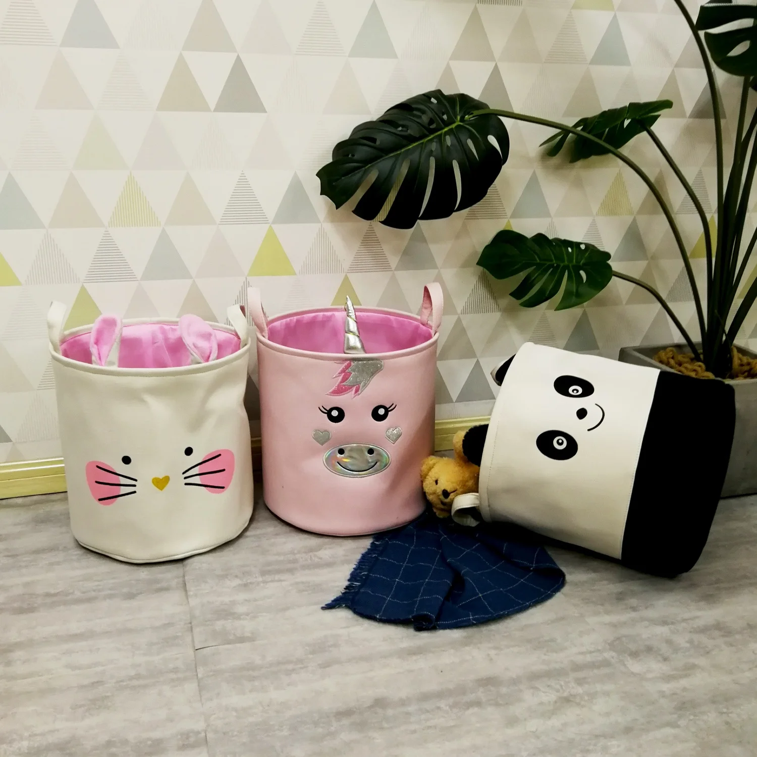 Customizable Bedroom Kids Storage Basket Cute Animal Laundry For Children Room Basket With Match Ears
Customizable Bedroom Kids Storage Basket Cute Animal Laundry For Children Room Basket With Match Ears