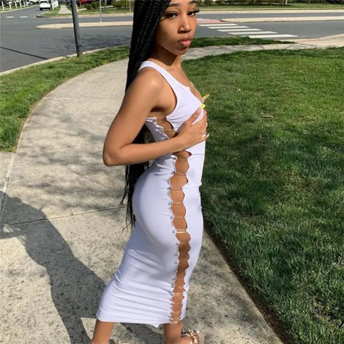 hot sale 2021 ladies clothes sleeveless casual designer dress patchwork hollow out dress summer
hot sale 2021 ladies clothes sleeveless casual designer dress patchwork hollow out dress summer