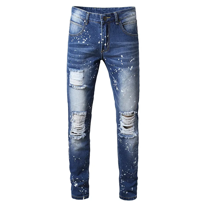 Men High Quality Jean Wholesale Men's Jeans Pants Clothing Baggy Ripped Denim Jeans Men
Men High Quality Jean Wholesale Men's Jeans Pants Clothing Baggy Ripped Denim Jeans Men