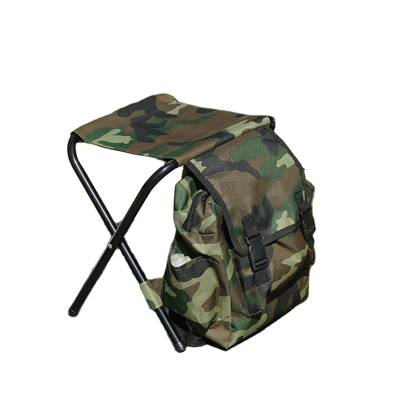 Outdoor Folding Camouflage Fishing Chair Backpacks Bag Multifunctional Portable Beach Chair Backpack
Outdoor Folding Camouflage Fishing Chair Backpacks Bag Multifunctional Portable Beach Chair Backpack