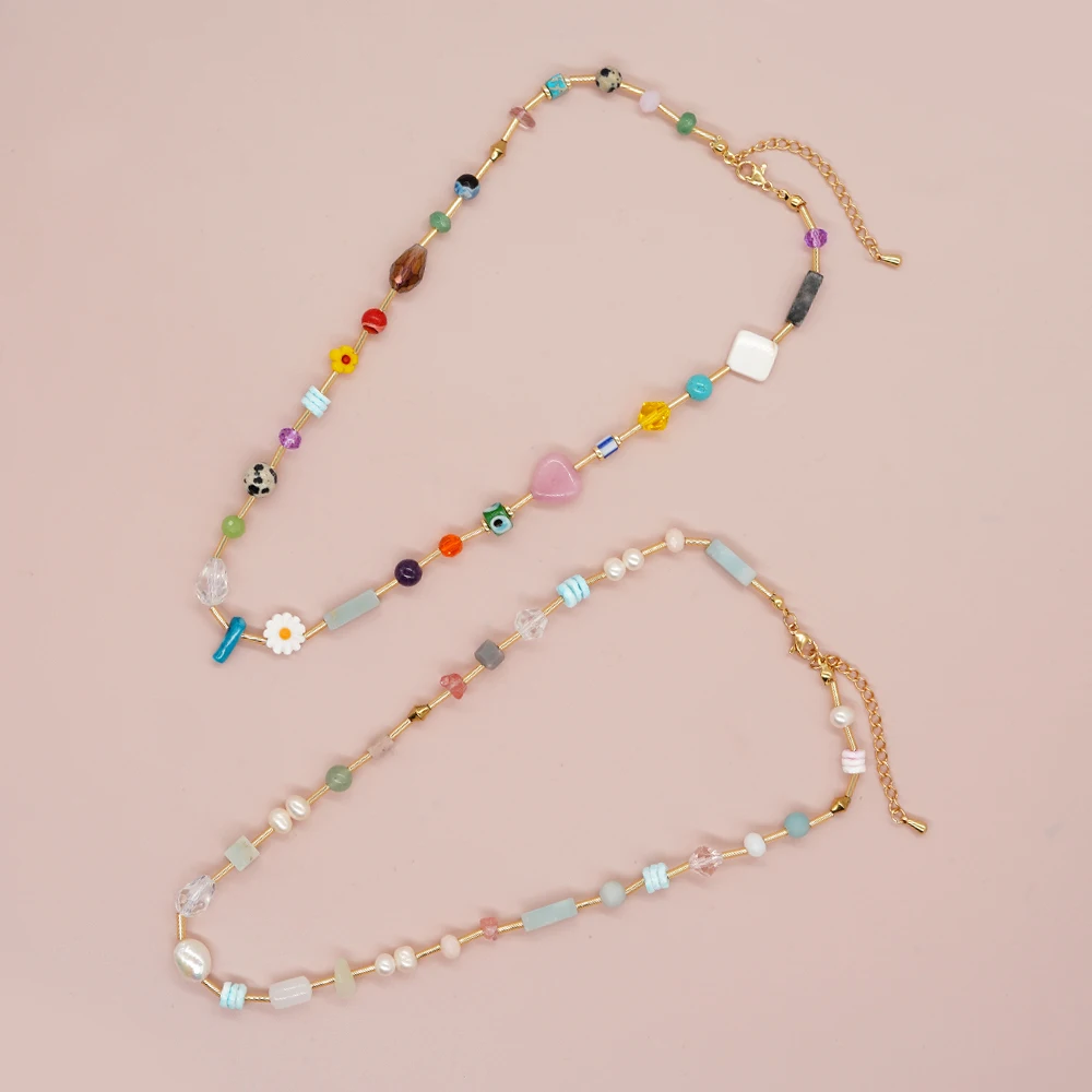 Go2boho New In Boho Fashion Mixed Beaded Statement Fashion Necklace For Women Bohemian Summer Trendy Chain Choker
Go2boho New In Boho Fashion Mixed Beaded Statement Fashion Necklace For Women Bohemian Summer Trendy Chain Choker