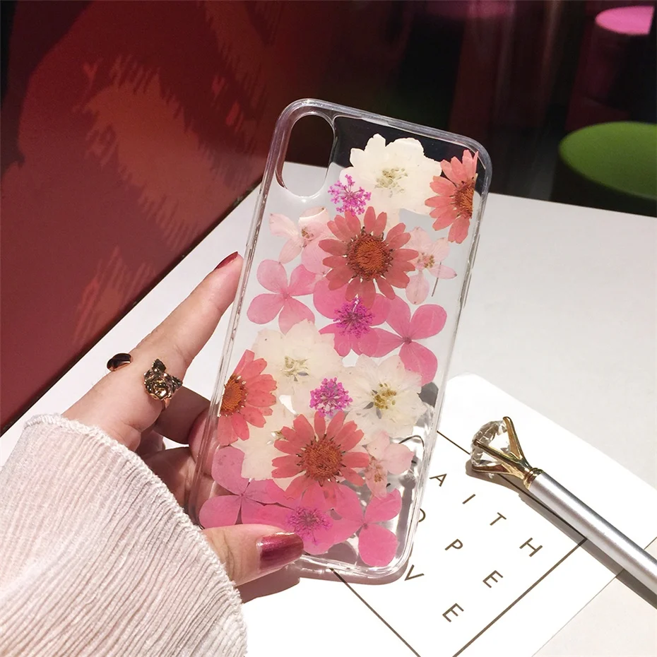 Fashion Transparent Silicone TPU Handmade Dried Flowers Phone Case For iPhone 11 12 Pro Max
Fashion Transparent Silicone TPU Handmade Dried Flowers Phone Case For iPhone 11 12 Pro Max
