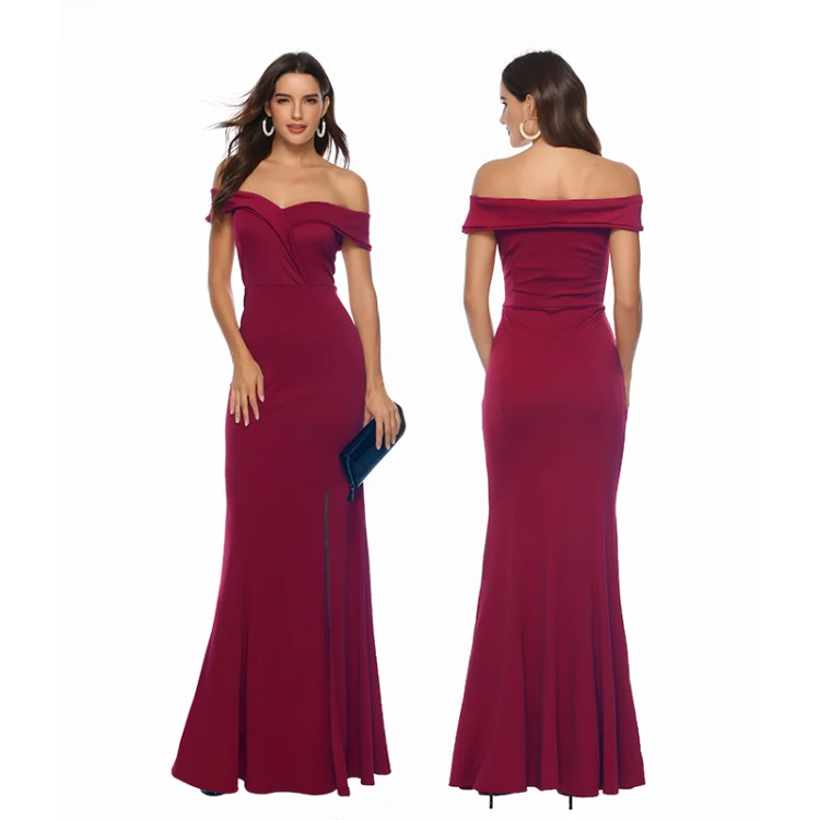 2020 New Women Banquet Off Shoulder Sexy Cut Out Plus+Size+Dress Long Mermaid Evening Dress
2020 New Women Banquet Off Shoulder Sexy Cut Out Plus+Size+Dress Long Mermaid Evening Dress