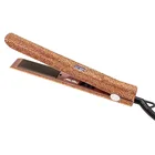Crystal Ceramic Fast Heating 450F Steam Hair Straightening Irons for Bling Flat Iron