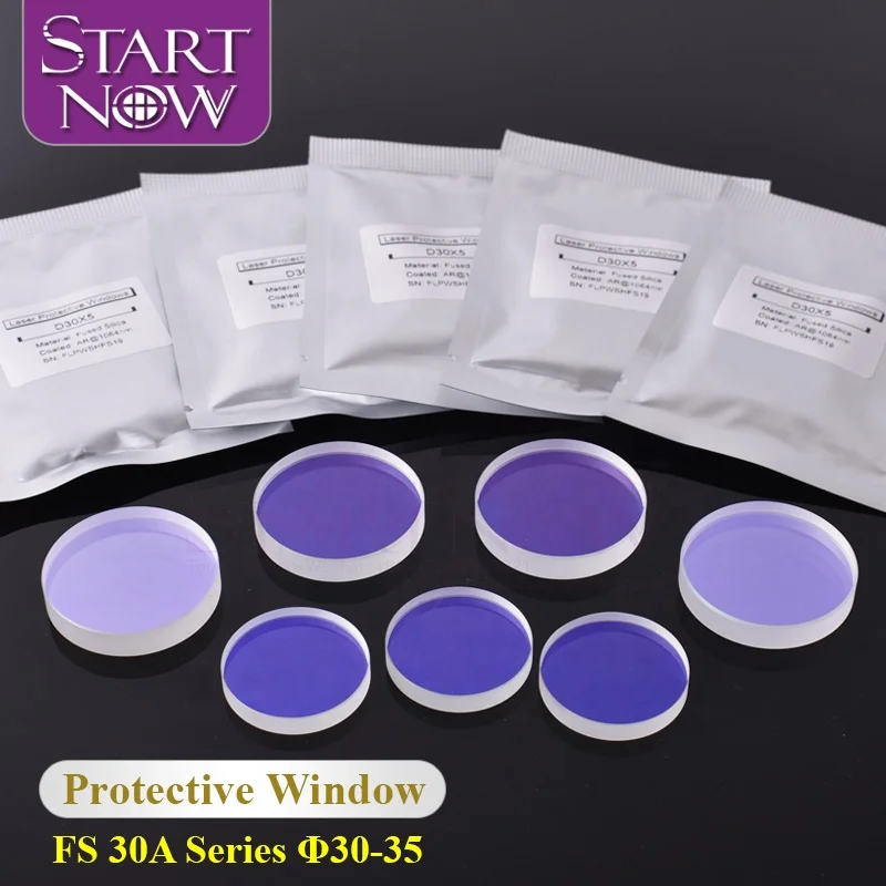 Startnow Dia.30-34mm Fiber Laser Protective Lens 30x1.5mm 30x5 8KW 34*5mm Quartz Protection Window Optical Laser Machine Lens
Startnow Dia.30-34mm Fiber Laser Protective Lens 30x1.5mm 30x5 8KW 34*5mm Quartz Protection Window Optical Laser Machine Lens