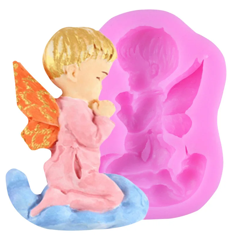 Little Angel Boy Blessing Bake Silicone Mold Turn Sugar Cake Scented Plaster DIY Car Incense Stone Decoration
Little Angel Boy Blessing Bake Silicone Mold Turn Sugar Cake Scented Plaster DIY Car Incense Stone Decoration