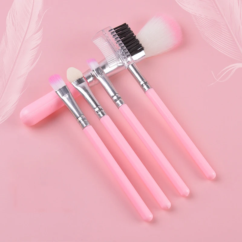 Cheap 5 Pieces Makeup Brushes Set Plastic Short Rod Cute Pink Makeup Brush, As picture
Cheap 5 Pieces Makeup Brushes Set Plastic Short Rod Cute Pink Makeup Brush, As picture