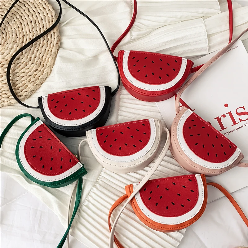 Light mini pu leather crossbody shoulder bag watermelon children baby kid handbag coin purse with fruit shape
Light mini pu leather crossbody shoulder bag watermelon children baby kid handbag coin purse with fruit shape