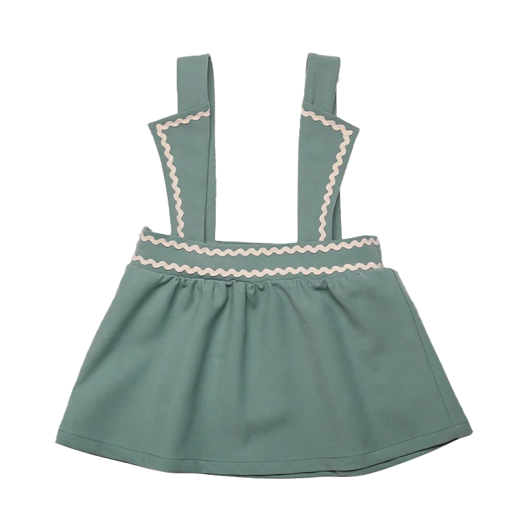 Green and Dark Blue Personalized Design Fancy Little Girl Kindergarten Children'S Suspender Skirt Summer Baby Strap Dress, Picture shows
Green and Dark Blue Personalized Design Fancy Little Girl Kindergarten Children'S Suspender Skirt Summer Baby Strap Dress, Picture shows