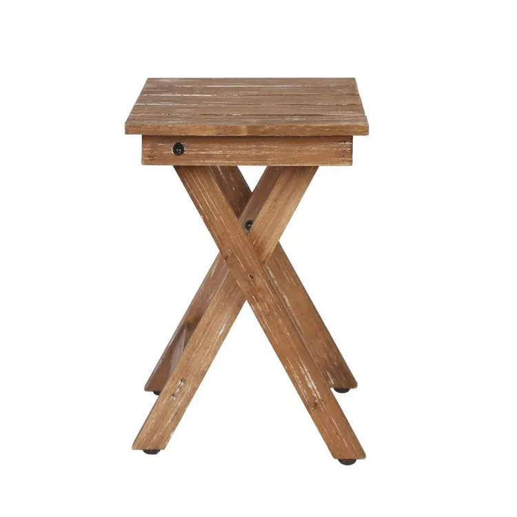 wooden snack tray tables