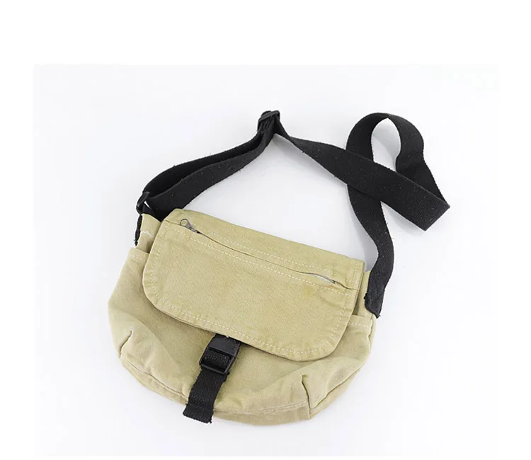 Korea Style casual solid color cotton canvas shoulder bag mini sports daily pack bag crossbody messenger bag for girls, Customized
Korea Style casual solid color cotton canvas shoulder bag mini sports daily pack bag crossbody messenger bag for girls, Customized