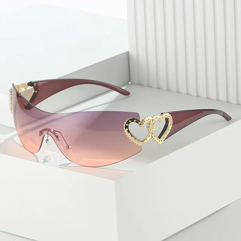 4541 Oversized Rimless Sports Men's Cycling Sun Glasses Punk One Piece Women 2000'S Brand Designer Sun Glasses Y2k Sunglasses
4541 Oversized Rimless Sports Men's Cycling Sun Glasses Punk One Piece Women 2000'S Brand Designer Sun Glasses Y2k Sunglasses