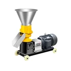 Factory Price Automatic Feed Granule Pellet Making Machine,High Quality Rabbit Chicken Animal Feed Pellet Machines