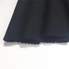 boiled natural Plain knitted woolen Polyester wool fabric for dress