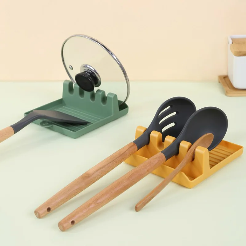Multi-function Spatula Rack Kitchen Tool Rack Household Countertop Card Slot Free Punching Pot Lid Spatula Rack, Yellow,green,blue
Multi-function Spatula Rack Kitchen Tool Rack Household Countertop Card Slot Free Punching Pot Lid Spatula Rack, Yellow,green,blue