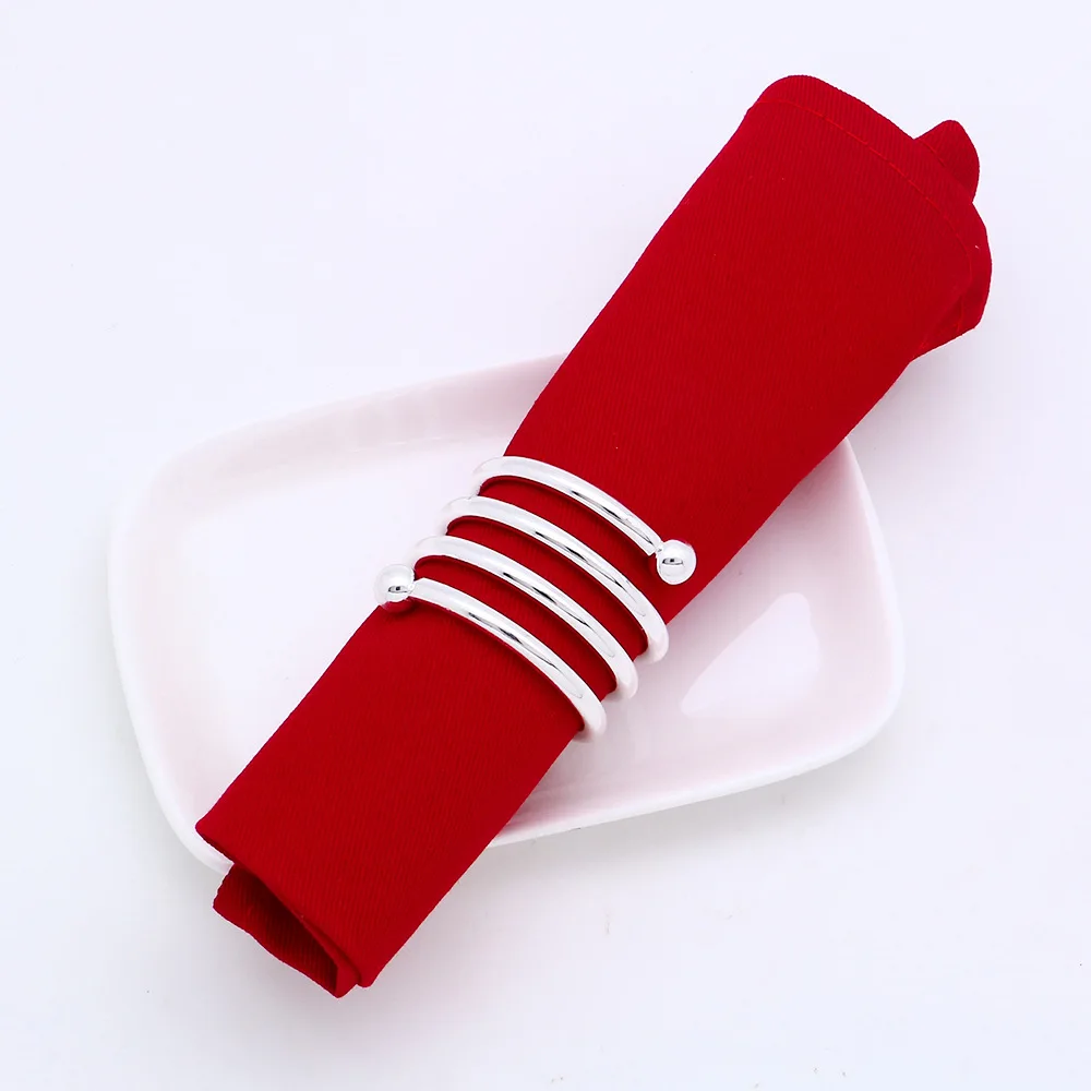 Wholesale Wire Round Metal Silver Gold Rose Gold Decoration Napkin Buckle Napkin Rings for Webbing, As pic
Wholesale Wire Round Metal Silver Gold Rose Gold Decoration Napkin Buckle Napkin Rings for Webbing, As pic