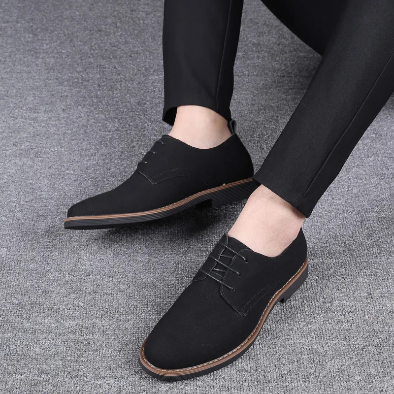 2021 spring and autumn hot style frosted leather casual British style leather shoes men's large size suede shoes
2021 spring and autumn hot style frosted leather casual British style leather shoes men's large size suede shoes