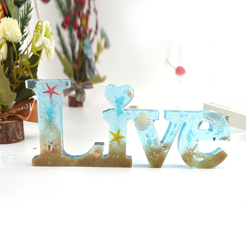 TC132 Love Live Home Family Letter 3d Word Silicone Molds Sets Jewelry Making Mold For Resin Epoxy
TC132 Love Live Home Family Letter 3d Word Silicone Molds Sets Jewelry Making Mold For Resin Epoxy