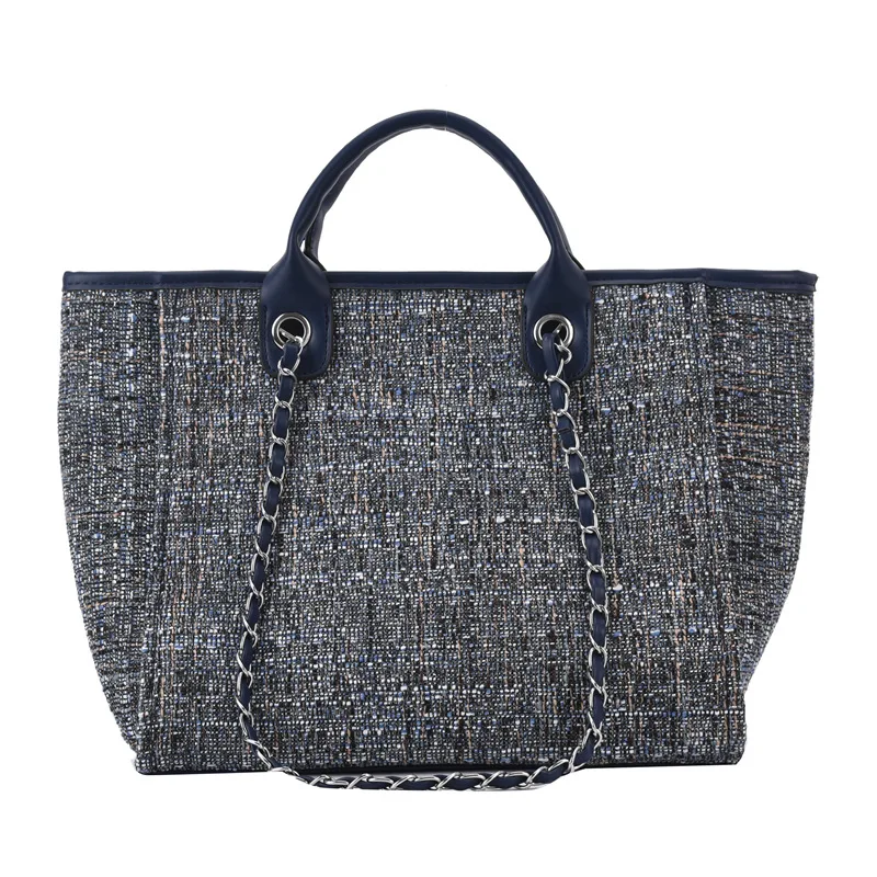 Wholesale ladies autumn winter new style European and American tote bag canvas large capacity shoulder bag fashion handbag, Customized color
Wholesale ladies autumn winter new style European and American tote bag canvas large capacity shoulder bag fashion handbag, Customized color