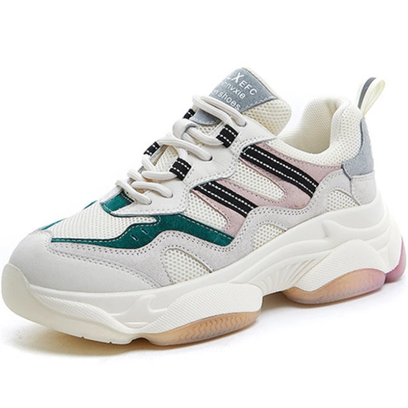 Dropshipping Custom Logo Women Platform 2021 Spring Fashion Casual Ladies Breathable Mesh Thick Bottoms Sports Shoes Sneakers
Dropshipping Custom Logo Women Platform 2021 Spring Fashion Casual Ladies Breathable Mesh Thick Bottoms Sports Shoes Sneakers