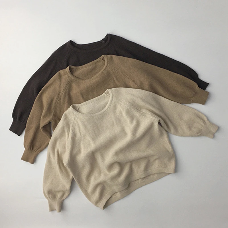Kids Girls Spring Sweaters Baby Solid Knitted Top Clothes Children Casual Soft Clothing Kids Korean Style Suits 1-6Y
Kids Girls Spring Sweaters Baby Solid Knitted Top Clothes Children Casual Soft Clothing Kids Korean Style Suits 1-6Y