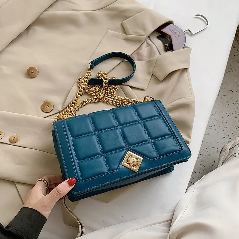 Fashion autumn and winter bag dark blue women handbags lady hand bag shoulder squared bag
Fashion autumn and winter bag dark blue women handbags lady hand bag shoulder squared bag