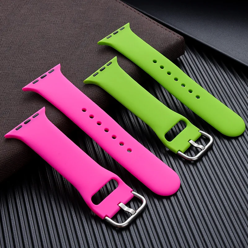 Silicone watch band strap For apple watch Baseball Band Watermark Smart Silicone Straps For Apple Watch
Silicone watch band strap For apple watch Baseball Band Watermark Smart Silicone Straps For Apple Watch