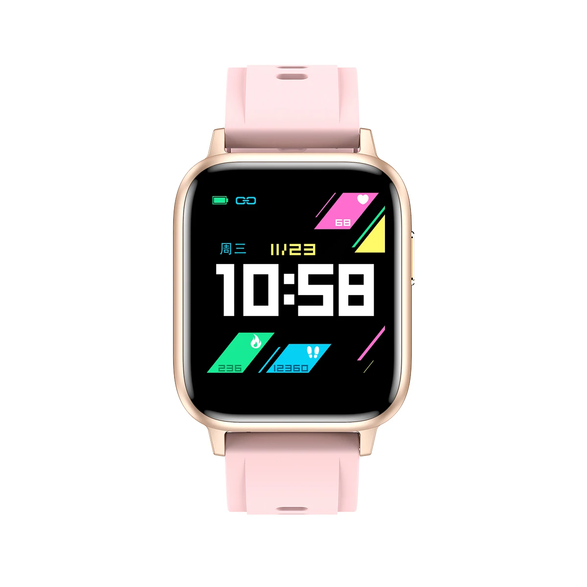 BLE smart watch GT8 Battery 180mAh large capacity Answerable telephone Heart rate body temperature steps watch
BLE smart watch GT8 Battery 180mAh large capacity Answerable telephone Heart rate body temperature steps watch