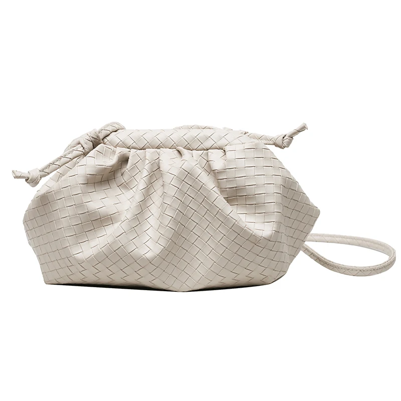 Brand Women Handbag Woven Pattern Crossbody Bag Pu Leather 2021 Brand Dumpling Design Shoulder Bags For Women Clutches Purse, As picture 
Brand Women Handbag Woven Pattern Crossbody Bag Pu Leather 2021 Brand Dumpling Design Shoulder Bags For Women Clutches Purse, As picture
