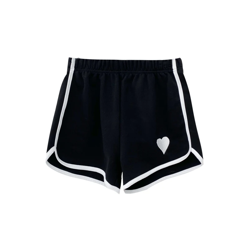 2021 summer new retro sports shorts female love embroidery three-point pants all-match loose casual hot pants, Picture
2021 summer new retro sports shorts female love embroidery three-point pants all-match loose casual hot pants, Picture