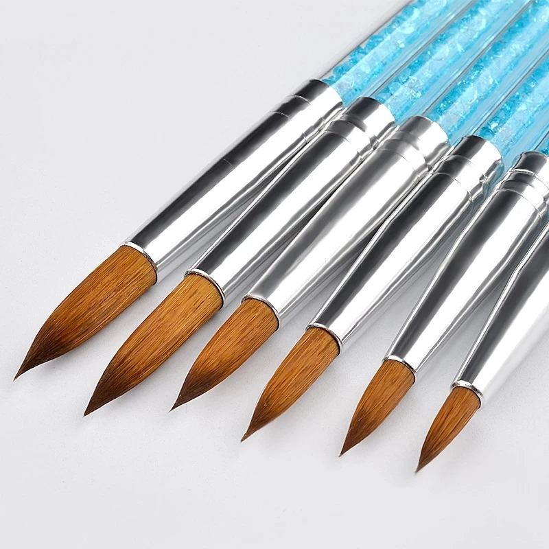 6pcs/set Blue Rhinestone Handle Nylon Hair Brush Decoration Nail Art Tool Manicure Nail Art Brush Acrylic Pen, As picture 5 colors
6pcs/set Blue Rhinestone Handle Nylon Hair Brush Decoration Nail Art Tool Manicure Nail Art Brush Acrylic Pen, As picture 5 colors