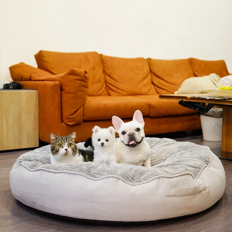 Custom Washable Pet Dog Bed big round pet bed cushion Luxury Pet Dog Bed, Customized
Custom Washable Pet Dog Bed big round pet bed cushion Luxury Pet Dog Bed, Customized