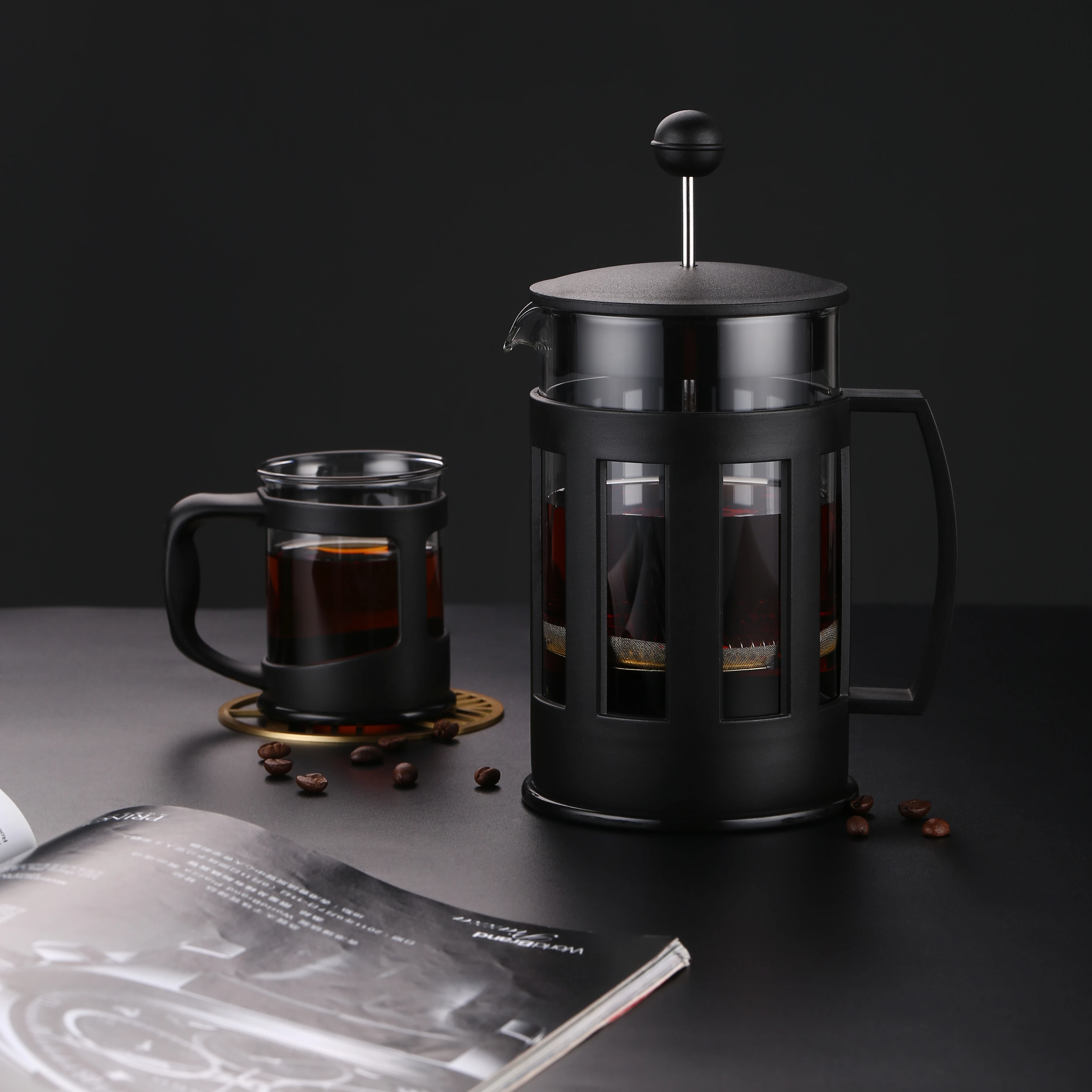 Free Custom Color Box And Logo Amazon Hot Sale Free Sample Daily Usage Espresso Coffee Maker Plastic French Press
Free Custom Color Box And Logo Amazon Hot Sale Free Sample Daily Usage Espresso Coffee Maker Plastic French Press