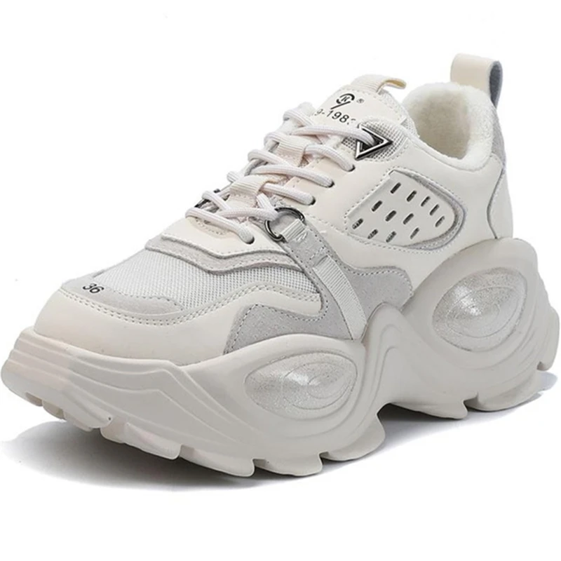 Chunky Sneakers Vulcanize Shoes Female Daddy Shoes Black White Platform Thick Sole Running Casual Shoes Woman Creepers
Chunky Sneakers Vulcanize Shoes Female Daddy Shoes Black White Platform Thick Sole Running Casual Shoes Woman Creepers