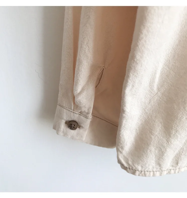 Baby Long Sleeve Thin Coat Standing Collar Shirt Girls Autumn New Korean Version 2-8 Children Beige
Baby Long Sleeve Thin Coat Standing Collar Shirt Girls Autumn New Korean Version 2-8 Children Beige
