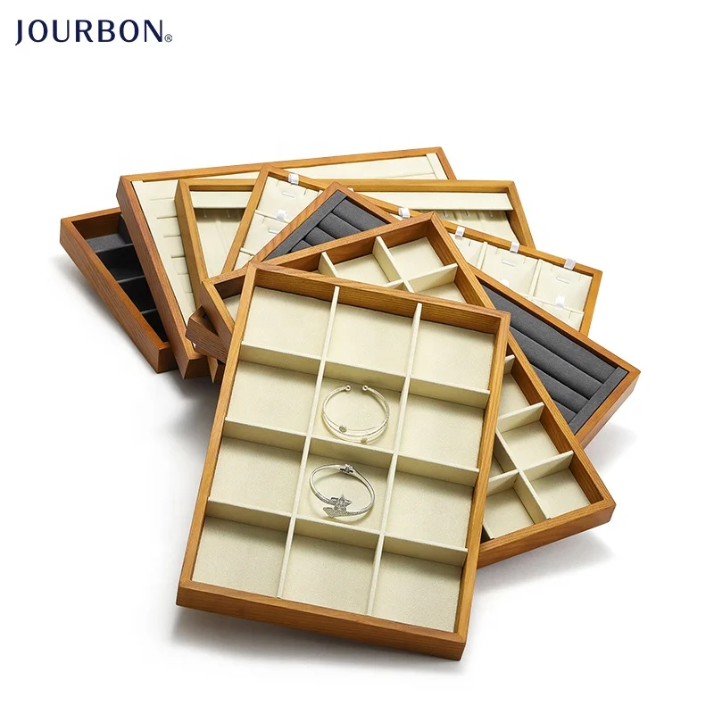Luxury bracelet necklace pendant wooden tray jewelry wood display tray, Cream-colored, gray
Luxury bracelet necklace pendant wooden tray jewelry wood display tray, Cream-colored, gray