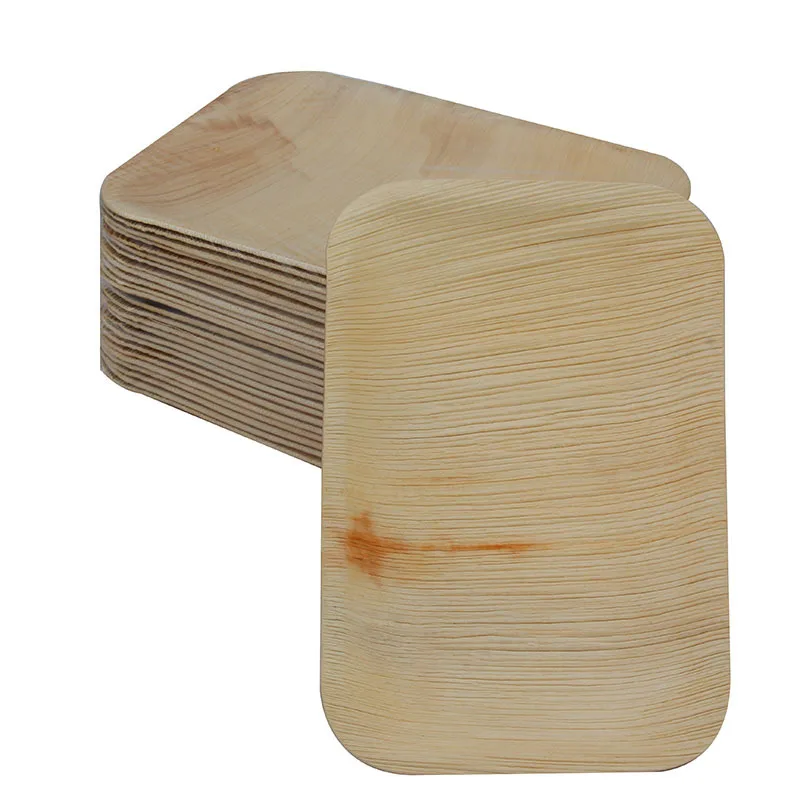 Environmentally Friendly Cake Pizza Paper Plate Disposable Palm Leaf Dinner Plate, Natural color
Environmentally Friendly Cake Pizza Paper Plate Disposable Palm Leaf Dinner Plate, Natural color