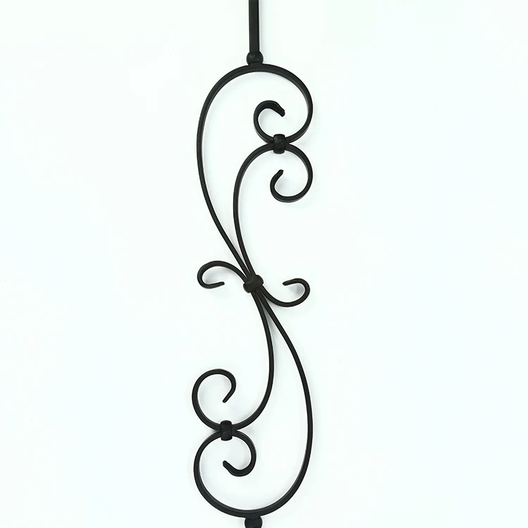 Wholesale rolling iron railing balcony railing