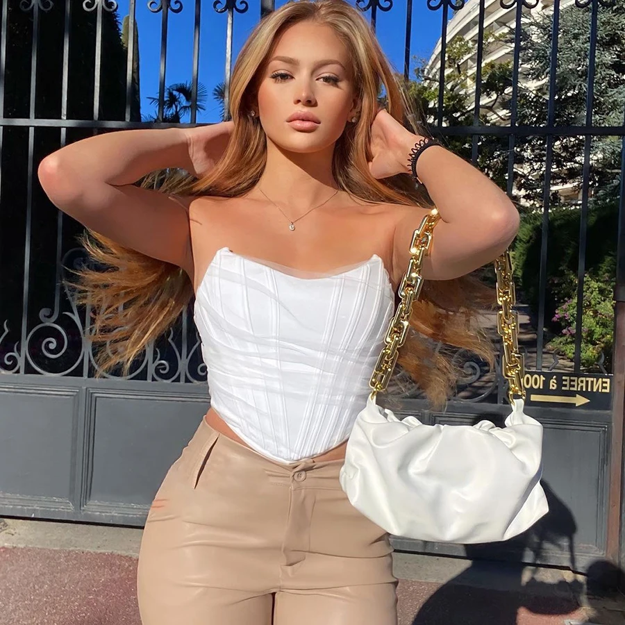 Kliou K21L00776 Factory Wholesale Customized Double Layer Mesh Backless Lace Womens Breast Wrap Tank Vest Party Clubwear Outfit
Kliou K21L00776 Factory Wholesale Customized Double Layer Mesh Backless Lace Womens Breast Wrap Tank Vest Party Clubwear Outfit