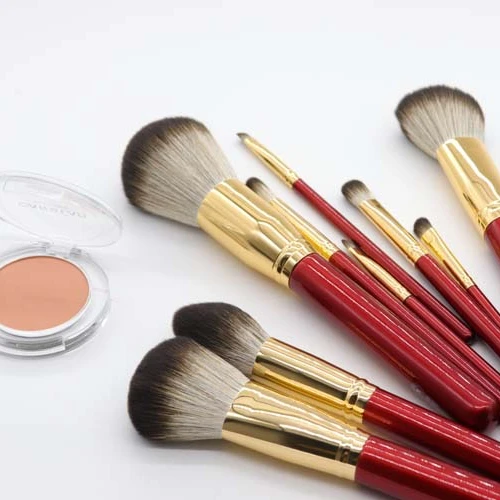 2021 wear-resistant and durable similar to snow fox fur professional makeup brush set, Red
2021 wear-resistant and durable similar to snow fox fur professional makeup brush set, Red