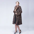 Winter factory direct sale warm artificial fur jacket faux fur coat