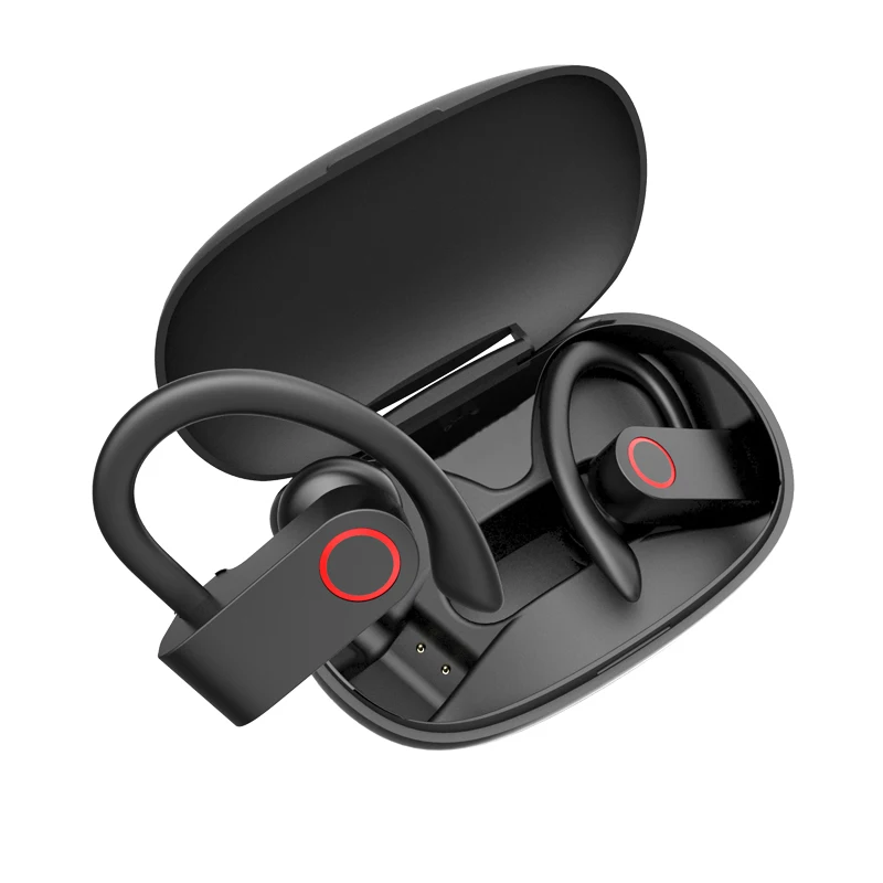 Hot Selling A9S TWS Wireless Headphone In-Ear Ear hook Earphones Sport Waterproof Headset With 300mAh Charging Box Drop Shipping, Black
Hot Selling A9S TWS Wireless Headphone In-Ear Ear hook Earphones Sport Waterproof Headset With 300mAh Charging Box Drop Shipping, Black